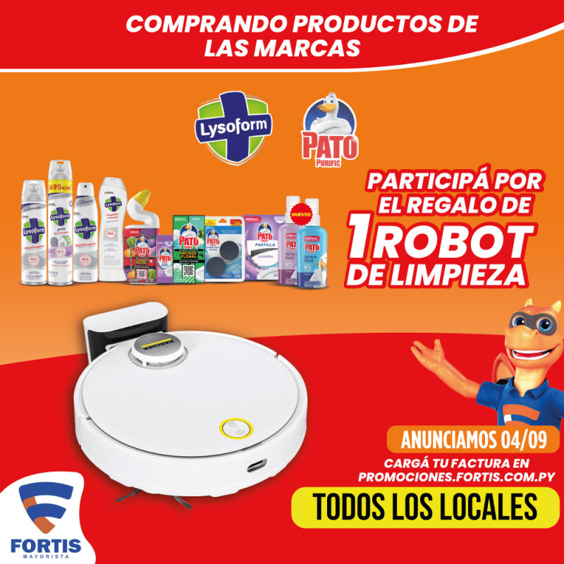 COMPRA Y GANA CON PATO Y LYSOFORM