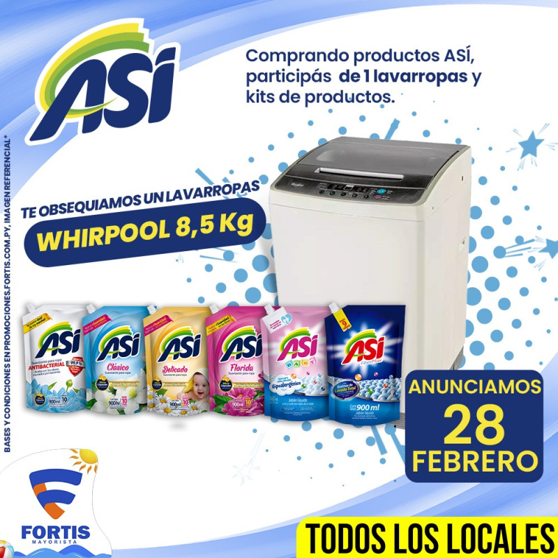 Promoción FORTIS, ASI te premia