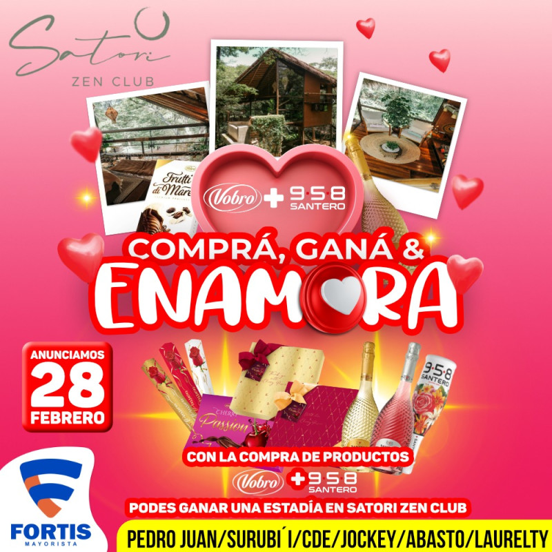 COMPRA, GANA Y ENAMORA