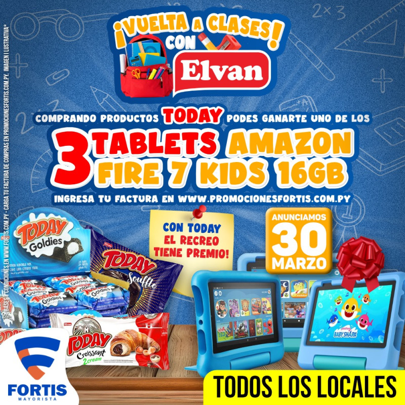  VUELTA A CLASES CON ELVAN