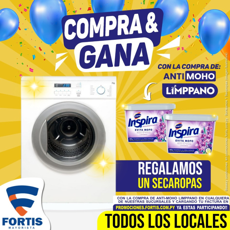 COMPRA Y GANA CON LIMPPANO