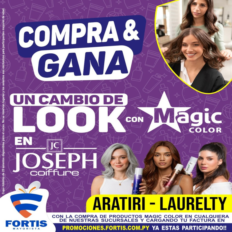 Compra y Gana un Cambio de Look con Magic Color 